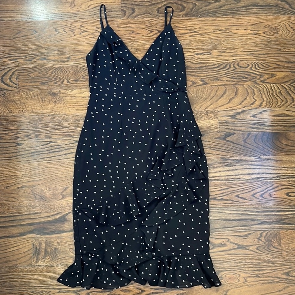 REVOLVE Majorelle Ruffle Dress